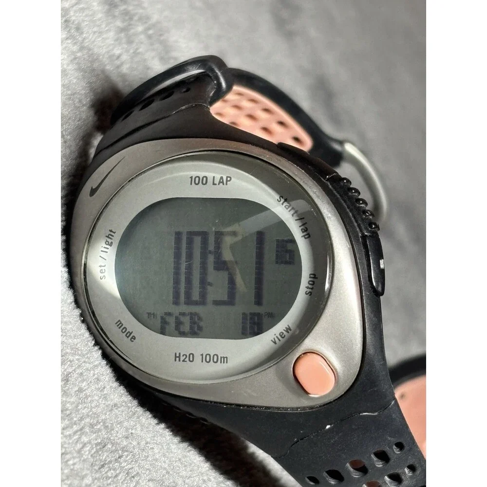 Vintage Y2k Nike Triax Bowerman Series Digital Watch WR0084 - Read Description